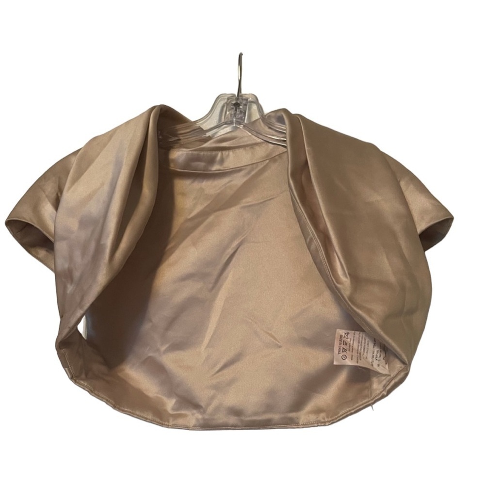 Jovani Shell Jacket Beige